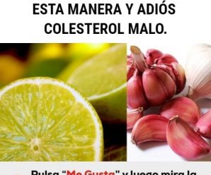 CONSUME AJO Y LIMÓN DE ESTA MANERA Y ADIÓS COLESTEROL MALO.