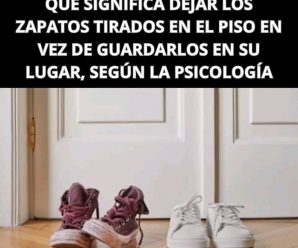 La Psicología Detrás de Dejar los Zapatos Tirados: Un Análisis Profundo