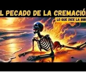 El pecado de la cremación.