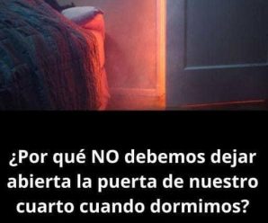 Por qué no debemos dejar la puerta de nuestro cuarto abierta cuando dormimos: Seguridad y Energía