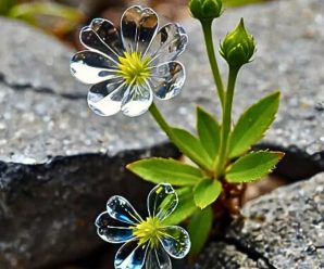 En lo profundo de los bosques montañosos de Asia, en países como Japón, China y Taiwán, crece una planta misteriosa llamada flor esqueleto o Diphylleia grayi.