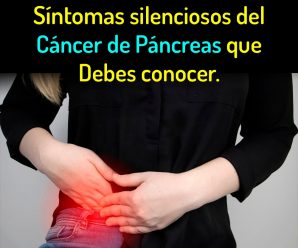 Los síntomas silenciosos del cáncer de páncreas que debes conocer.