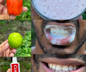 Dile adiós a los dientes amarillos lleno de sarro y suciedad con sólo aplicar esta poderosa mezcla natural.