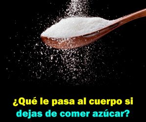 ¿Qué le pasa al cuerpo si dejas de comer azúcar?