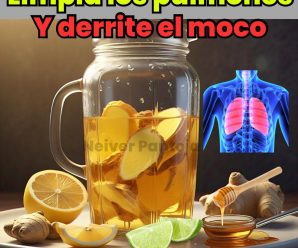 receta efectiva para limpiar los pulmones y disolver el moco