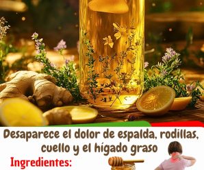 A mis 73 años, eliminé el dolor en mi espalda, cuello y rodillas, además del hígado graso y diabetes gracias a este té casero recomendado por un médico naturista.
