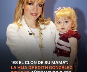 Fans asombrados por el aspecto actual de Constanza Creel, hija de Edith González y Santiago Creel