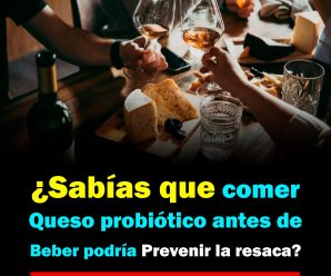 ¿Sabías que comer queso antes de beber podría prevenir la resaca?