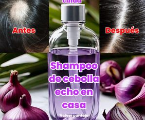 que ayuda a fortalecer el cabello y reducir su caída! La cebolla morada es rica en azufre, antioxidantes y nutrientes que promueven el crecimiento capilar