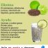 Agua de Chia con Limon