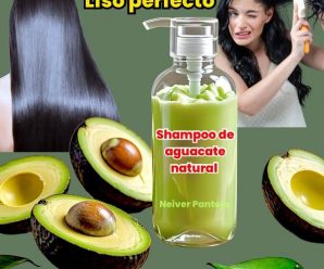 receta casera y sencilla para hacer un shampoo de aguacate!