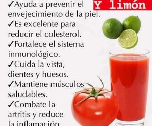 Estos son los beneficios que el jugo de tomate tiene para nuestro cuerpo!