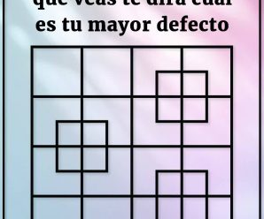 El número de cuadros que veas te dirá cuál es tu mayor defecto