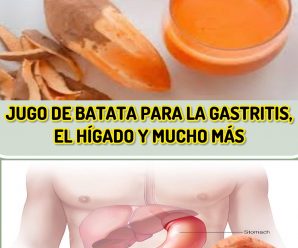 Jugo de Batata: Un Remedio Natural para la Gastritis, el Hígado y Mucho Más