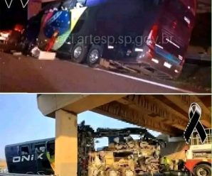 Accidente con autobús deja 10 muertos y más de 42 heridos, entre… Ver más