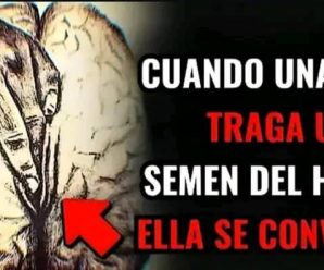 😱 Cuál es la verdad de cuando una mujer traga semen de hombre ella se convierte …ver mas