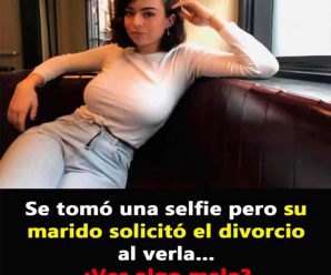 Vio con detalle la foto y de inmediato le pidió que se separaran