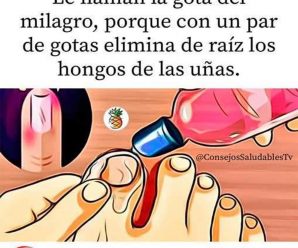 La gota del milagro para los hongos de las uñas