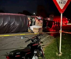Hace pocos minuto se presento un grave accidente en la vía Sa…ver más