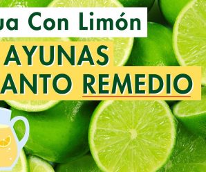 AGUA CON LIMÓN en AYUNAS – ¿Para Qué Sirve y Qué Pasa En Tu Cuerpo Cuando La Bebes?