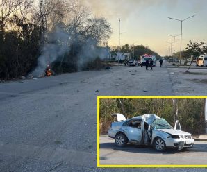 La cabeza de la mujer quedó en el medio de calle y el cuerpo dentro del carro. Tenemos las imágenes. 😭 Nadie soporta verla.😭…𝗩𝗲𝗿 𝗺𝐚́𝐬