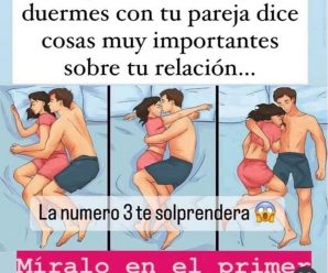 Cómo duermes con tu pareja refleja qué tipo de relación tienes