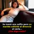 Vio con detalle la foto y de inmediato le pidió que se separaran