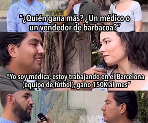 VIDEO: Revelan quien gana más, si un médico o un vendedor de barbacoa