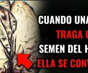 😱 Cuál es la verdad de cuando una mujer traga semen de hombre ella se convierte …VER MÁS