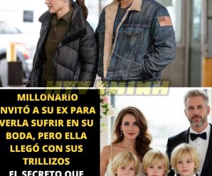 MILLONARIO INVITÓ A SU EX PARA VERLA SUFRIR EN SU BODA, PERO ELLA LLEGÓ CON SUS TRILLIZOS ts.hdung.