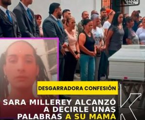 Esto fue lo que le alcanzó a contar Sara Millerey a su mamá antes de morir