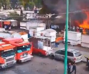 🔴 #ÚLTIMAHORA 🔴 Fuerte incendio consume viviendas irregulares en Lindavista ⬇