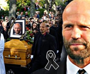 HOY!! Decenas de miles de fans rompieron en llanto al despedir al actor Jason Statham en su funeral