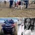 MUJER SE ASOLEABA EN PLAYA CUANDO CUATRIMOTO LE PASA POR… VER MÁS