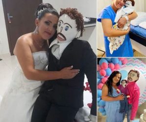 Mujer que se ‘casó’ con una muñeca de trapo ahora tiene hijos con ella: dice que la vida con niños es complicada… ver mas