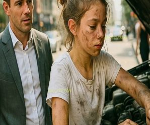 UNA NIÑA POBRE AYUDA A UN MILLONARIO A ARREGLAR SU AUTO… HASTA QUE VE EL ANILLO EN SU DEDO…