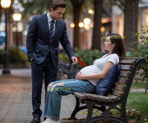 EXPULSADA DE CASA POR SU EMBARAZO, DUERME EN UNA PLAZA… HASTA QUE UN MILLONARIO LA VE Y LO QUE SUCEDE DESPUÉS TRANSFORMA SU VIDA POR COMPLETO.