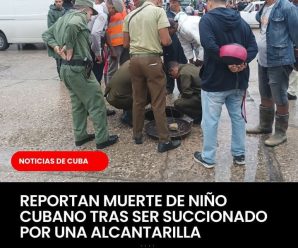 😱😭😱Reportan muerte de niño cubano tras ser succionado por un tragan….Ver más
