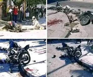 Fatal accidente deja sin vida al hijo…ver mas