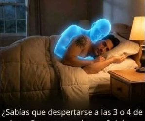#curiosidades ¿Sabías q despertarse a las 3 o 4 de la mañana es una señal de… Ver más