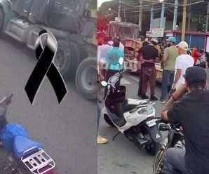 💔 La doñita iba tranquila por la orilla cuando ese camión pesado dobló sin mirar y sus enormes gomas la…