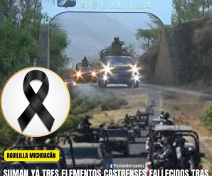 🚨SUMAN YA 3 GUARDIAS NACIONALES FALLECID0S TRAS AT4QUE EN EL CUARTEL DE AGUILLA MICHOACÁN.