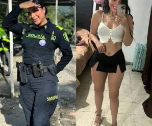 😱ESTA JOVEN POLICIA después de su servicio la grabar… Ver más