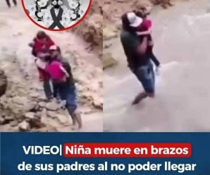 💔Padres desesperados por salvar a su pequeña cruzan río bloqueado por lluv…Ver más