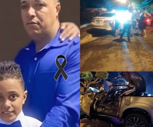 🚨Padre e hijo iban de regreso a su casa, sin imaginar el destino que les esperaba😭😭