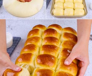 Receta BOLLOS DE PAN DE LECHE