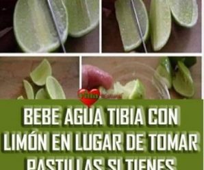 Bebe agua tibia con limón en lugar de tomar pastillas si tienes algunos de estos malestares de salud