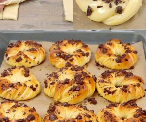 DONUTS BRIOCHE DE CHOCOLATE