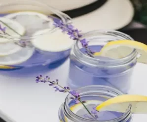 Limonada de lavanda para calmar el dolor de cabeza y la ansiedad