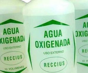 Increíbles usos del agua oxigenada que seguro no conocías.